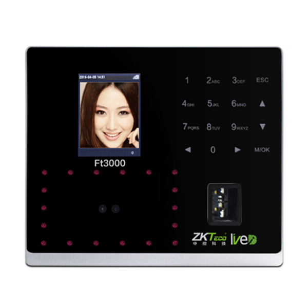 ZKTeco熵基FT3000人臉指紋門(mén)禁一體機(jī)