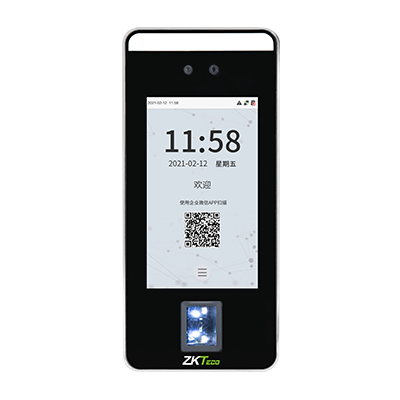 熵基ZK-F6可見(jiàn)光面部云考勤終端